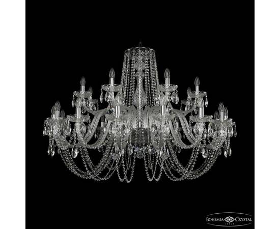 Подвесная люстра Bohemia Ivele Crystal 1402/16+8/460 Ni