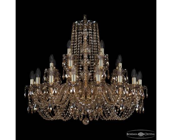 Подвесная люстра Bohemia Ivele Crystal 1402/16+8+4/300 G M721