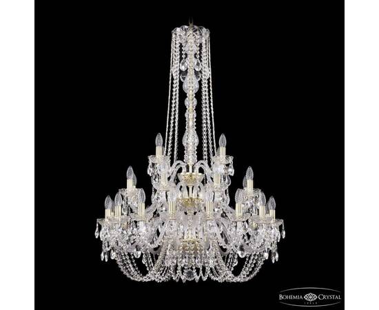 Подвесная люстра Bohemia Ivele Crystal 1402/16+8+4/300/h-123/3d G
