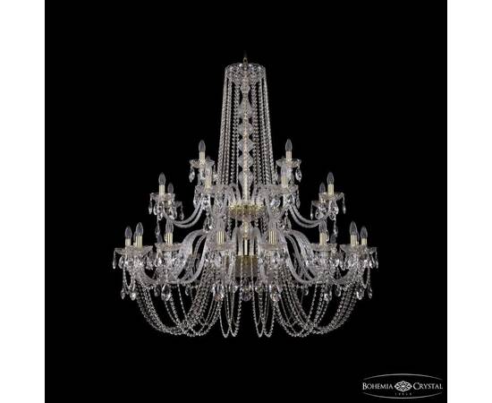 Подвесная люстра Bohemia Ivele Crystal 1402/16+8+4/460/2d G