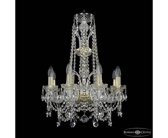 Подвесная люстра Bohemia Ivele Crystal 1411/8/160/XL-65 G