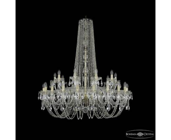 Подвесная люстра Bohemia Ivele Crystal 1402/20+10/400/h-130 G