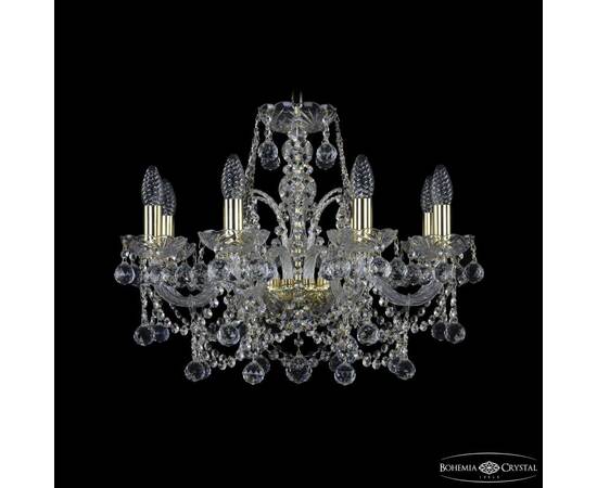 Подвесная люстра Bohemia Ivele Crystal 1411/8/195 G Balls