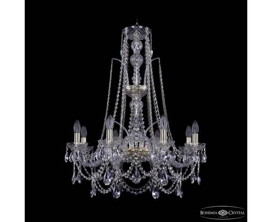 Подвесная люстра Bohemia Ivele Crystal 1411/8/240/XL-83 G