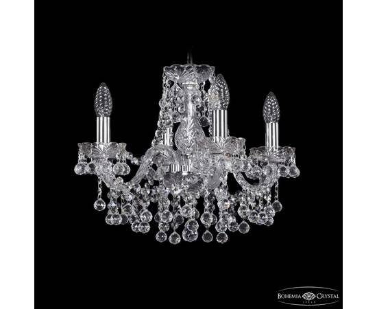 Подвесная люстра Bohemia Ivele Crystal 1409/4/141 Ni