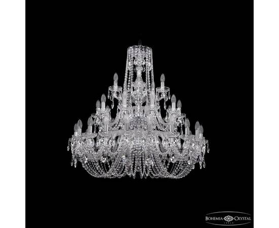 Подвесная люстра Bohemia Ivele Crystal 1402/20+10+5/360/3d Ni