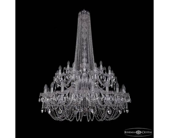 Подвесная люстра Bohemia Ivele Crystal 1402/20+10+5/400/h-160/2d Ni