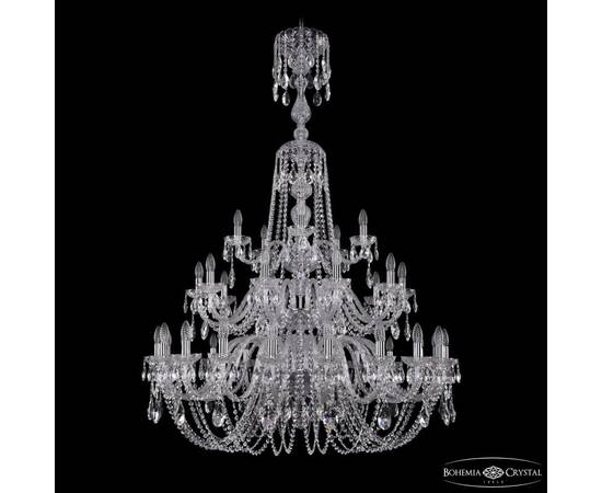 Подвесная люстра Bohemia Ivele Crystal 1402/20+10+5/400/XL-158/3d Ni