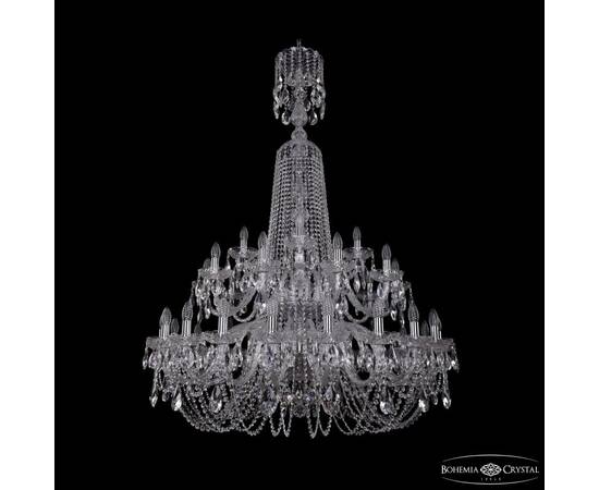 Подвесная люстра Bohemia Ivele Crystal 1402/20+10+5/400/XL-160/2d Ni