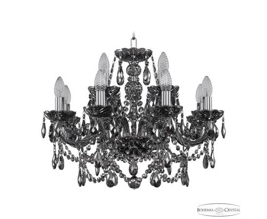 Подвесная люстра Bohemia Ivele Crystal 1411/8+4/195 Ni M731