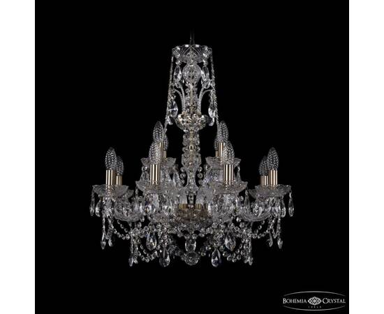 Подвесная люстра Bohemia Ivele Crystal 1411/8+4/195/XL-65 Pa