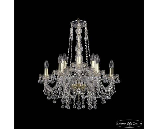 Подвесная люстра Bohemia Ivele Crystal 1409/6+3/195/h-63 G