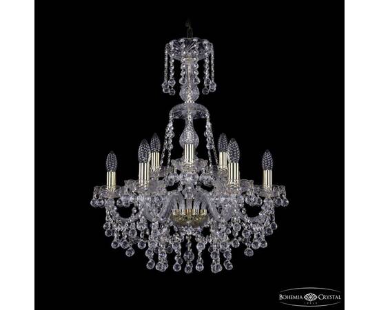 Подвесная люстра Bohemia Ivele Crystal 1409/6+3/195/XL-68 G