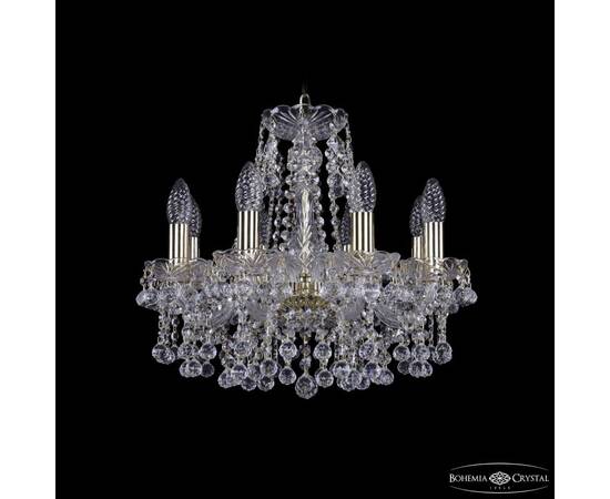 Подвесная люстра Bohemia Ivele Crystal 1409/8/141 G