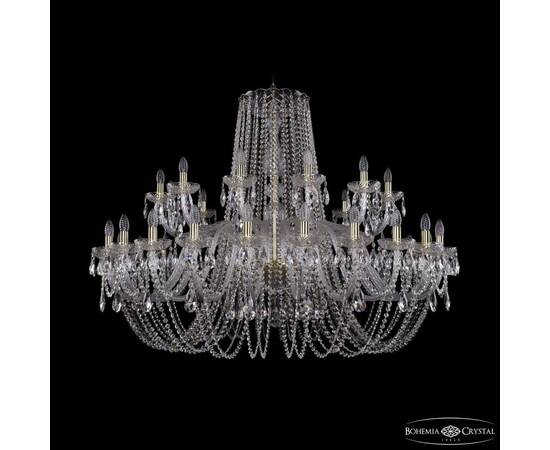 Подвесная люстра Bohemia Ivele Crystal 1402/24+12/530 G