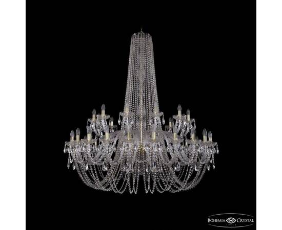 Подвесная люстра Bohemia Ivele Crystal 1402/24+12/530/h-160 G