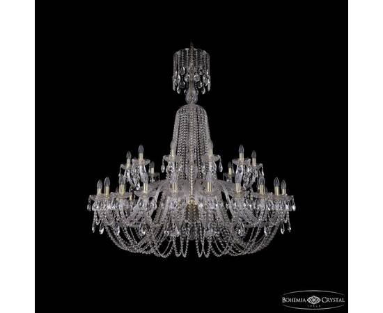 Подвесная люстра Bohemia Ivele Crystal 1402/24+12/530/XL-154 G