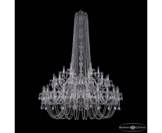 Подвесная люстра Bohemia Ivele Crystal 1402/24+12+6/460/h-176/2d Ni