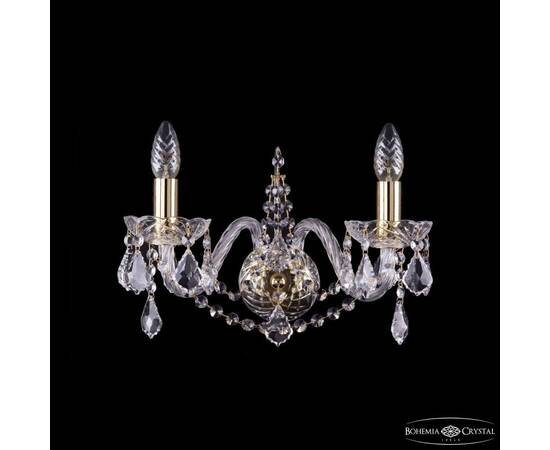Бра Bohemia Ivele Crystal 1411B/2/160 G Leafs