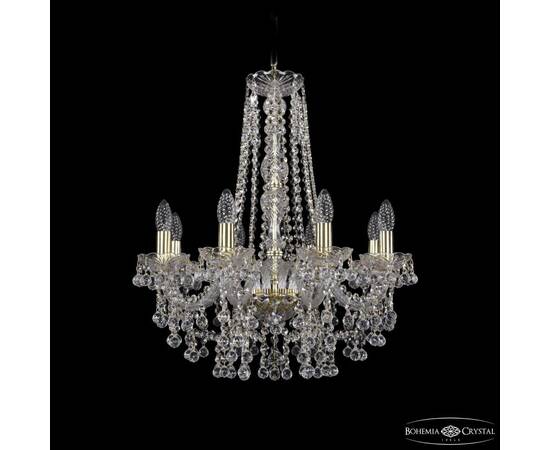 Подвесная люстра Bohemia Ivele Crystal 1409/8/195/h-63 G