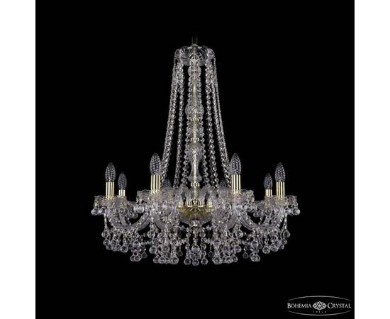 Подвесная люстра Bohemia Ivele Crystal 1409/8/240/h-75 G