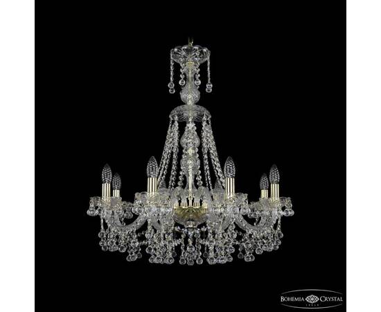 Подвесная люстра Bohemia Ivele Crystal 1409/8/240/XL-75 G