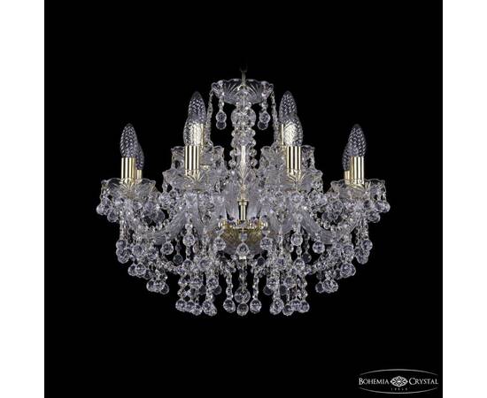 Подвесная люстра Bohemia Ivele Crystal 1409/8+4/195 G