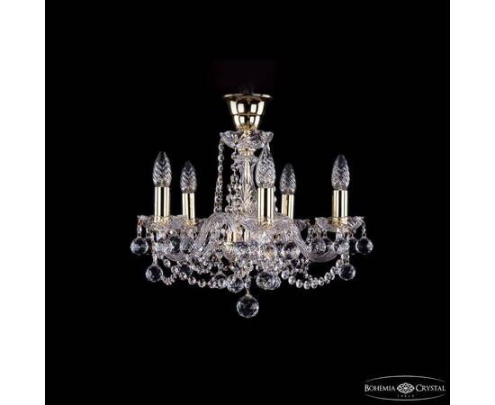 Подвесная люстра Bohemia Ivele Crystal 1402/5/141 G Balls tube