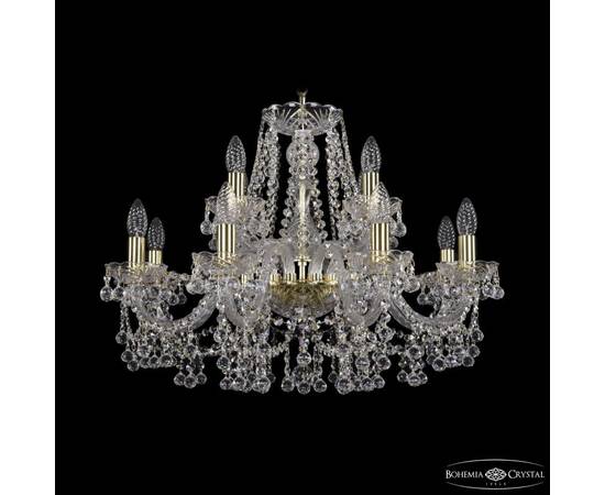 Подвесная люстра Bohemia Ivele Crystal 1409/8+4/240 G