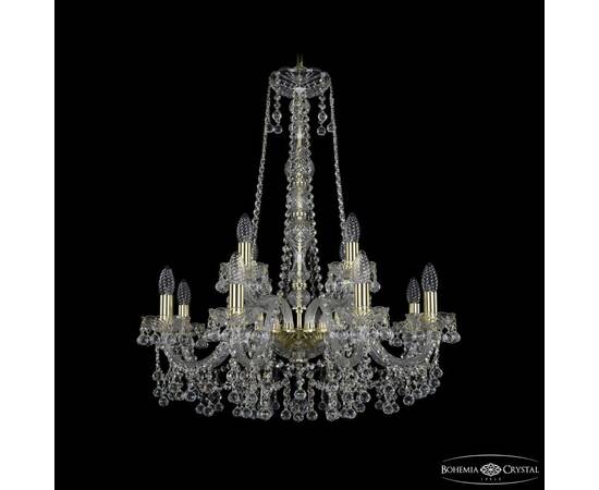 Подвесная люстра Bohemia Ivele Crystal 1409/8+4/240/h-77 G