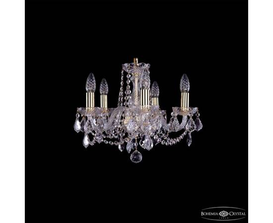 Подвесная люстра Bohemia Ivele Crystal 1402/5/141 G Leafs