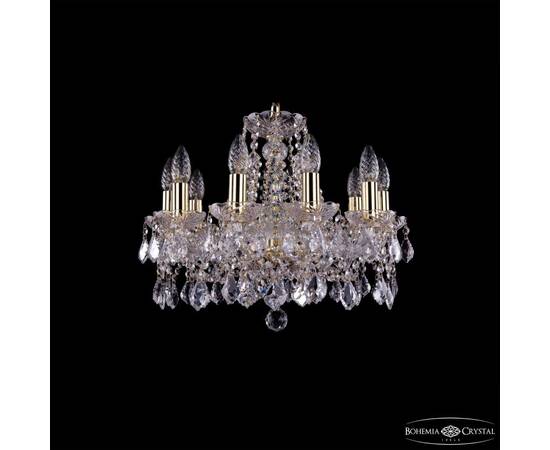 Подвесная люстра Bohemia Ivele Crystal 1413/10/165 G Leafs