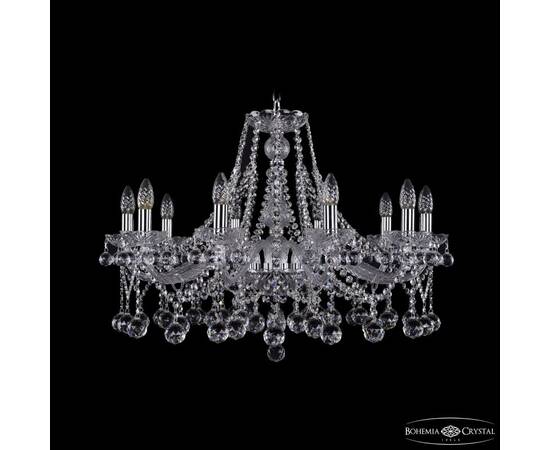 Подвесная люстра Bohemia Ivele Crystal 1413/10/300 Ni Balls