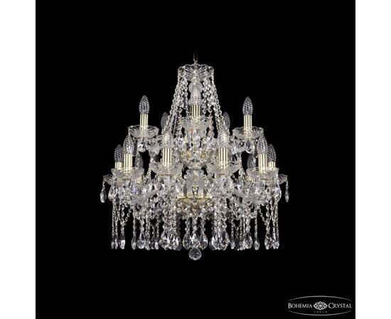 Подвесная люстра Bohemia Ivele Crystal 1413/10+5/200/2d G