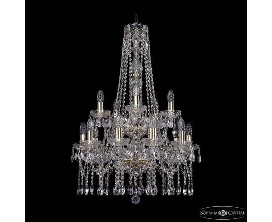 Подвесная люстра Bohemia Ivele Crystal 1413/10+5/200/h-87/2d G