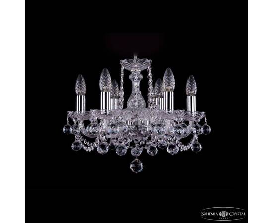 Подвесная люстра Bohemia Ivele Crystal 1402/6/141 Ni Balls