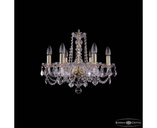 Подвесная люстра Bohemia Ivele Crystal 1402/6/160 G Leafs