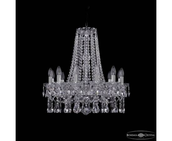 Подвесная люстра Bohemia Ivele Crystal 1413/12/200/h-60 Ni