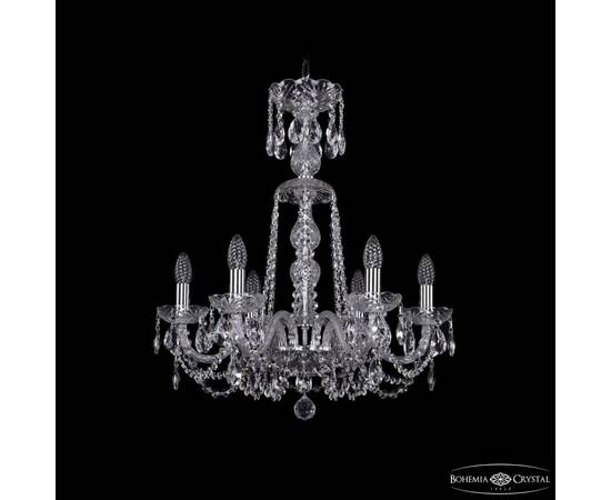 Подвесная люстра Bohemia Ivele Crystal 1402/6/195/XL-64 Ni