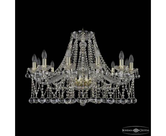 Подвесная люстра Bohemia Ivele Crystal 1413/12/300 G Balls