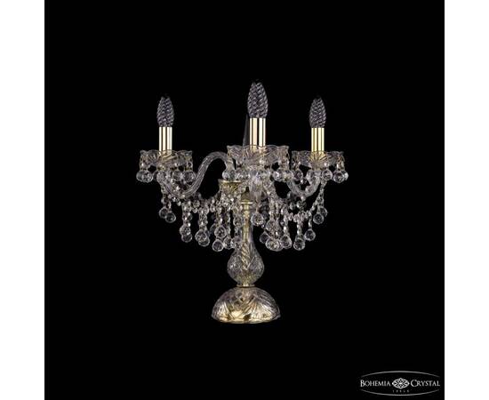 Настольная лампа Bohemia Ivele Crystal 1409L/3/141-39 G