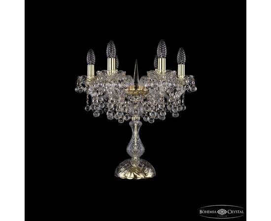 Настольная лампа Bohemia Ivele Crystal 1409L/6/141-47 G