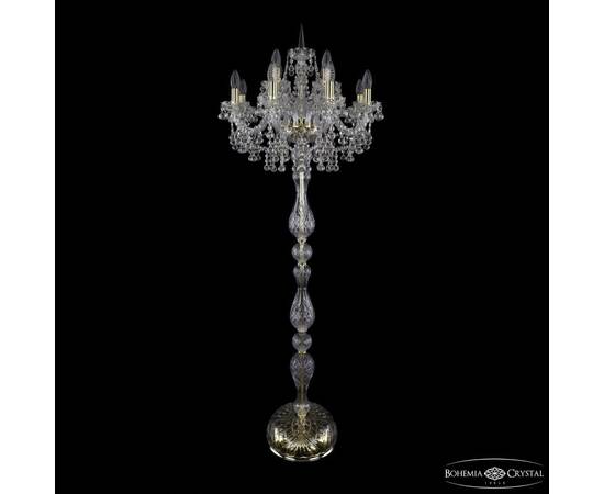 Торшер Bohemia Ivele Crystal 1409T1/8+4/195-165 G
