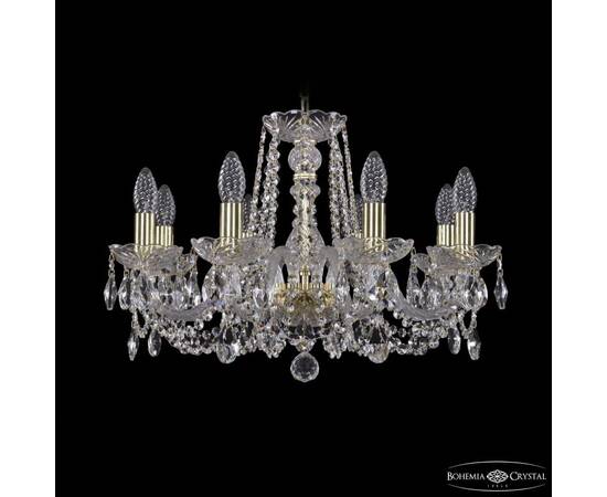 Подвесная люстра Bohemia Ivele Crystal 1402/8/195 G