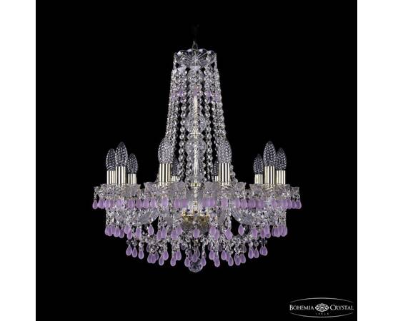 Подвесная люстра Bohemia Ivele Crystal 1410/10/195/h-60 G V7010
