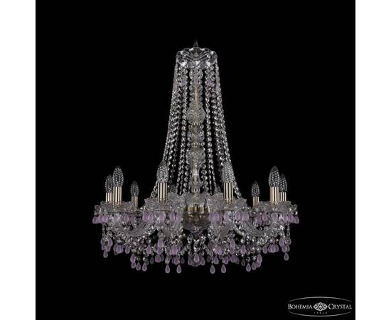 Подвесная люстра Bohemia Ivele Crystal 1410/10/240/h-74 Pa V7010