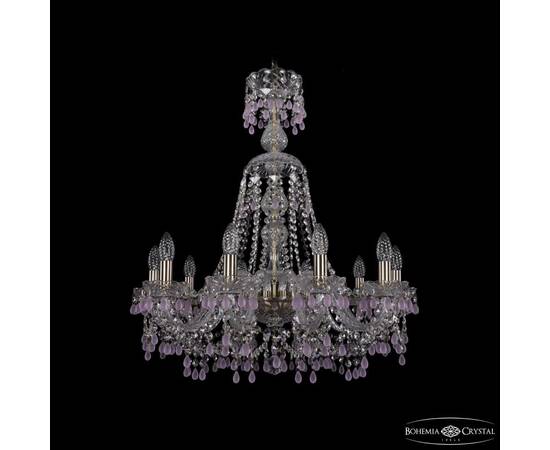 Подвесная люстра Bohemia Ivele Crystal 1410/10/240/XL-74 Pa V7010