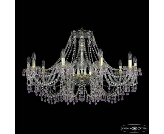 Подвесная люстра Bohemia Ivele Crystal 1410/10/360 G V7010