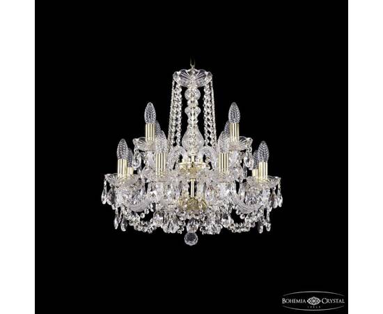 Подвесная люстра Bohemia Ivele Crystal 1402/8+4/160/2d G