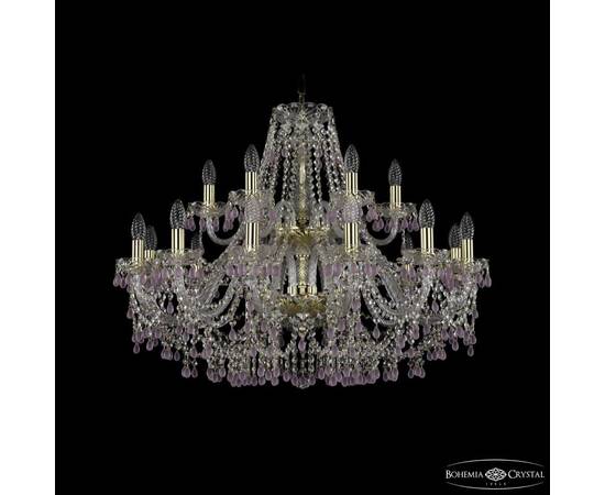 Подвесная люстра Bohemia Ivele Crystal 1410/10+5/300/2d G V7010